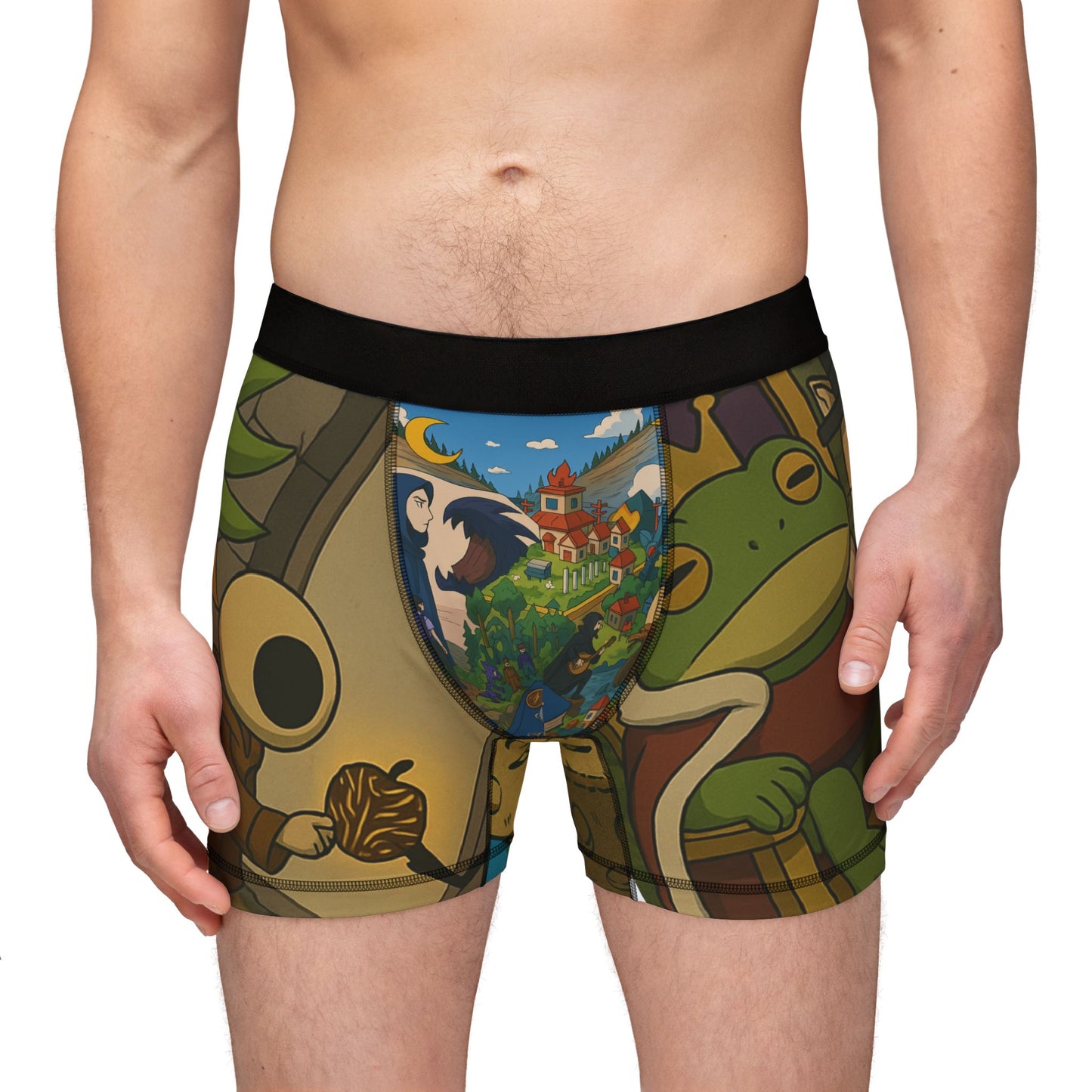 Slyco -Boxer Briefs - All Over Pattern Men's Underwear