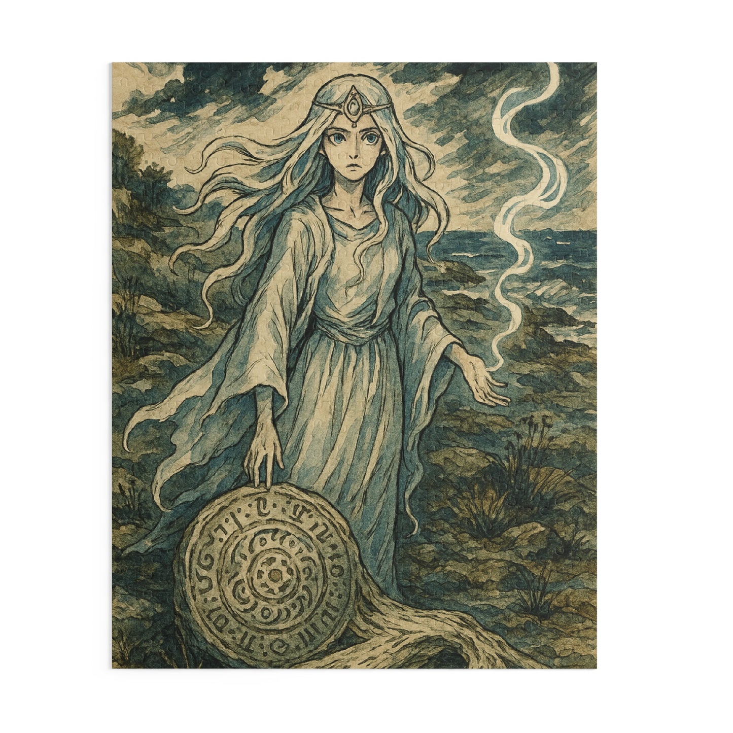 Slyco Puzzle - Sylvara Fantasy 500 Piece Puzzle