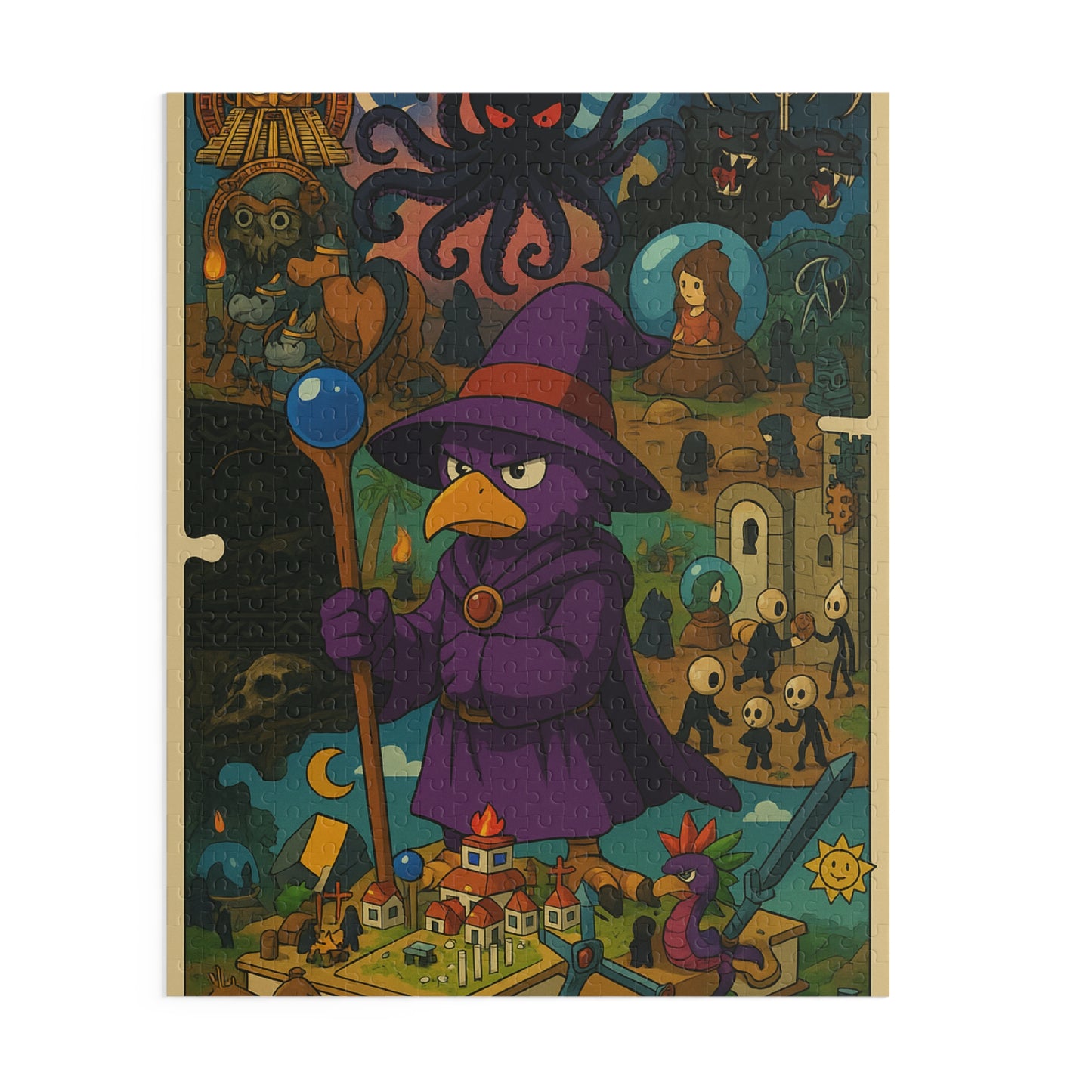 Slyco Puzzle - Creations Frontline Fantasy 500 Piece Puzzle