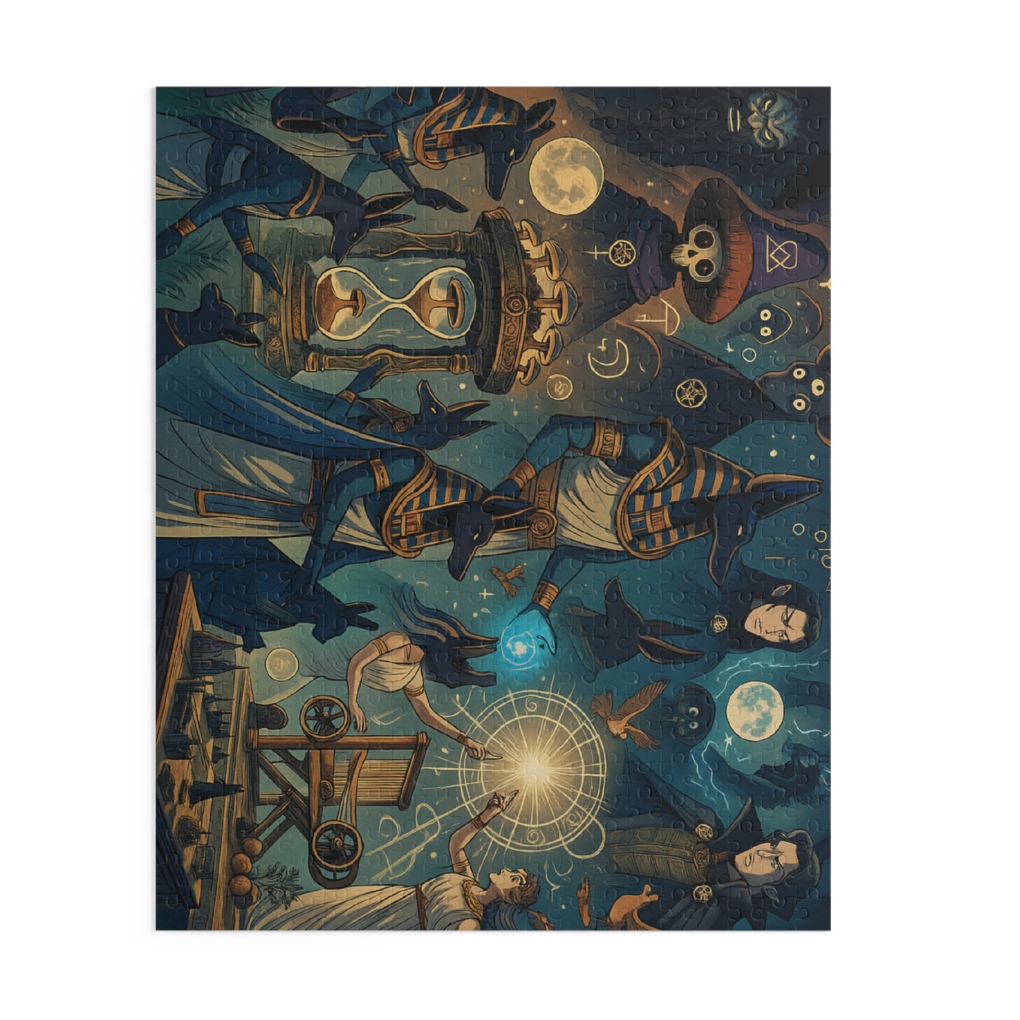 Slyco Puzzle - Night Of Anubis 500 Piece Puzzle