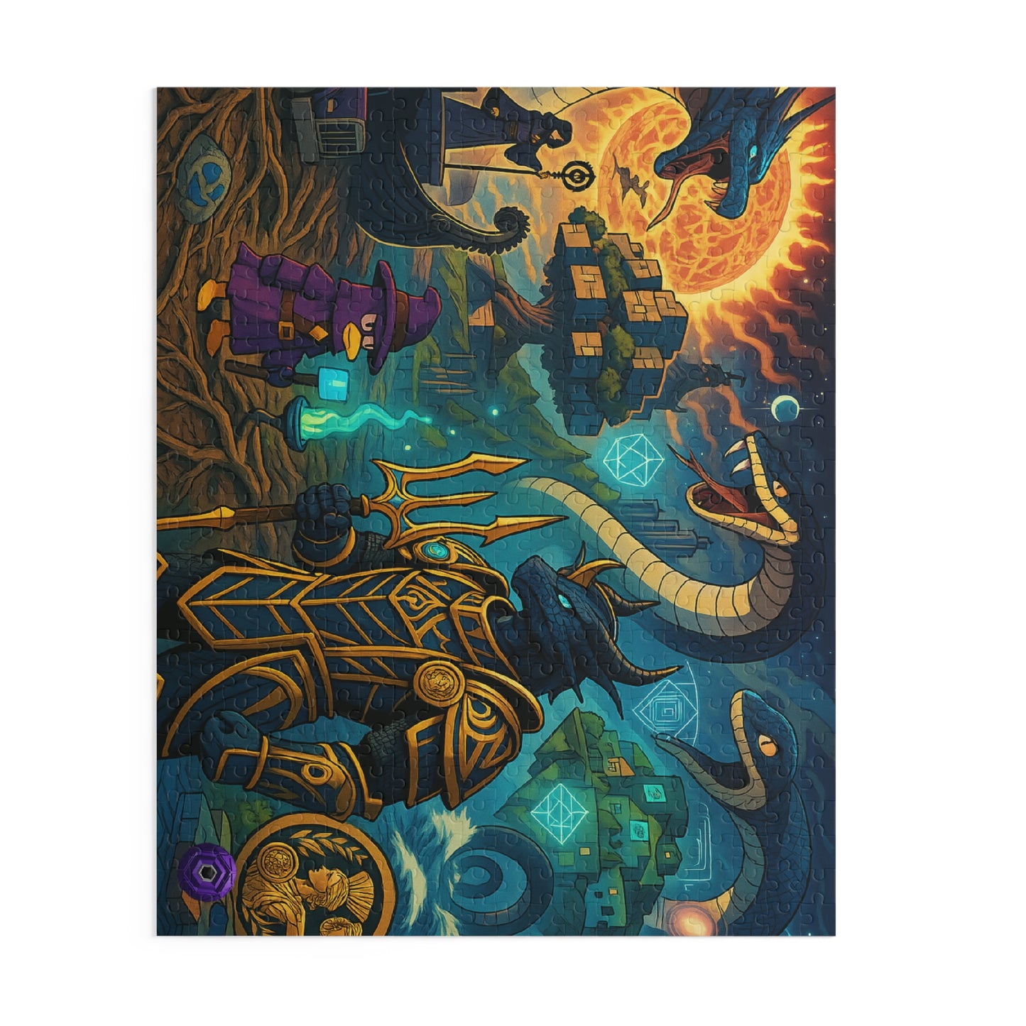 Slyco Puzzle - Prophecy of Storm 500 Piece Puzzle