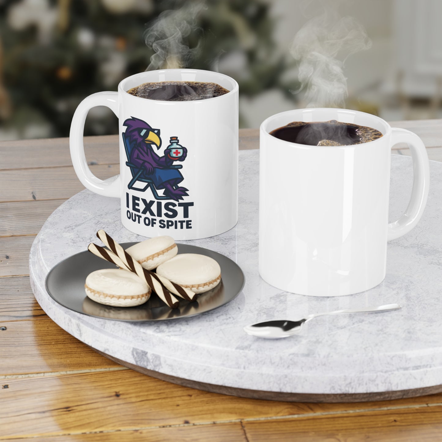 Mug - I Exist Out Of Spite – 11oz/15oz/20oz Ceramic Mugs for Sarcastic Coffee Lovers