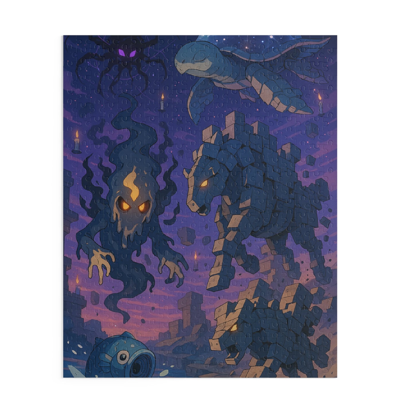 Slyco Puzzle - Monsters of Imagination Fantasy 500 Piece Puzzle