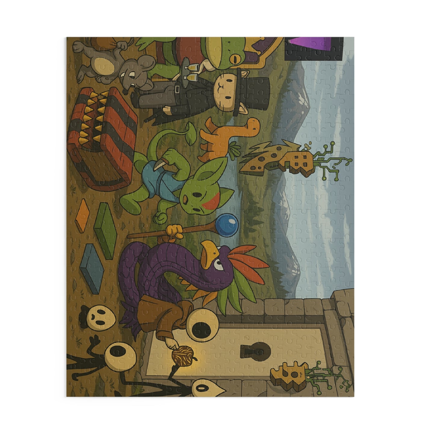 Monsters of Imagination #3 500 Piece Fantasy Puzzle