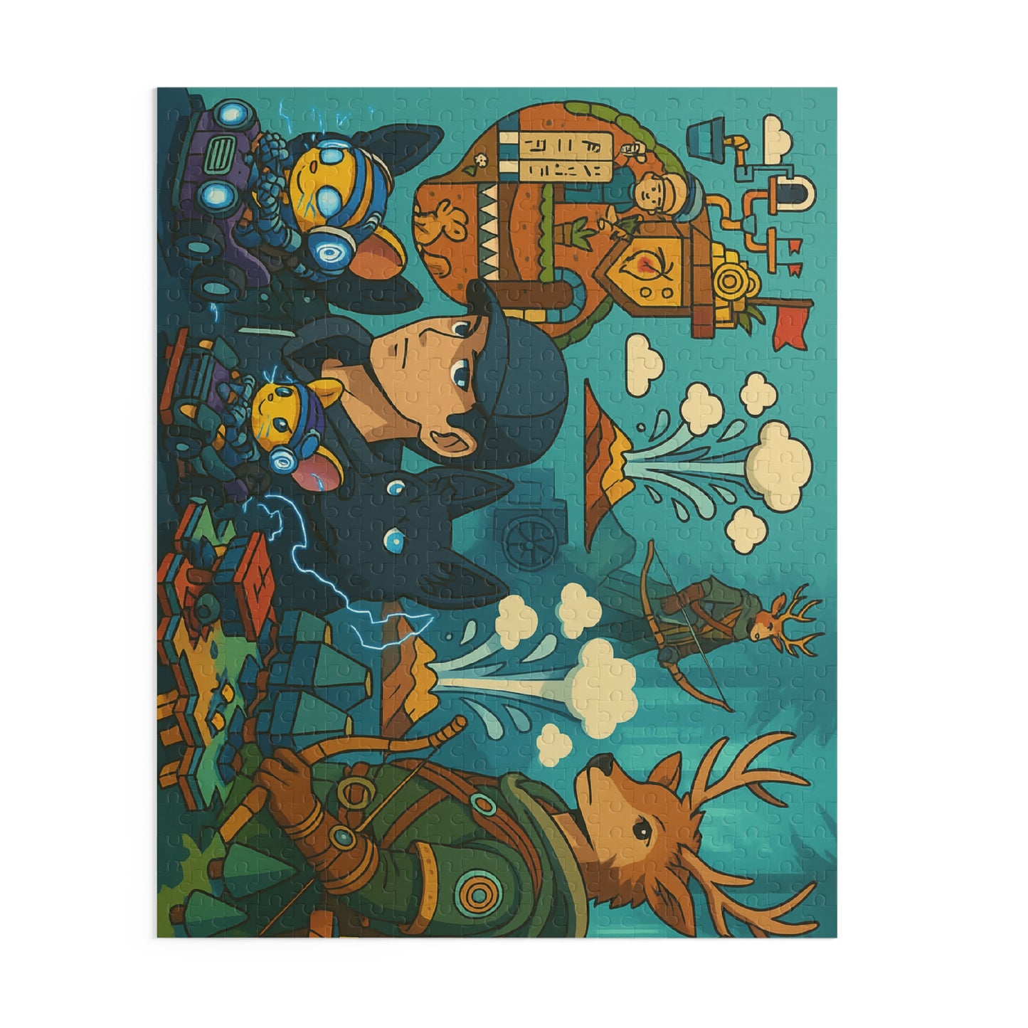 Slyco Puzzle - Spark Your Imagination 500 Piece Puzzle