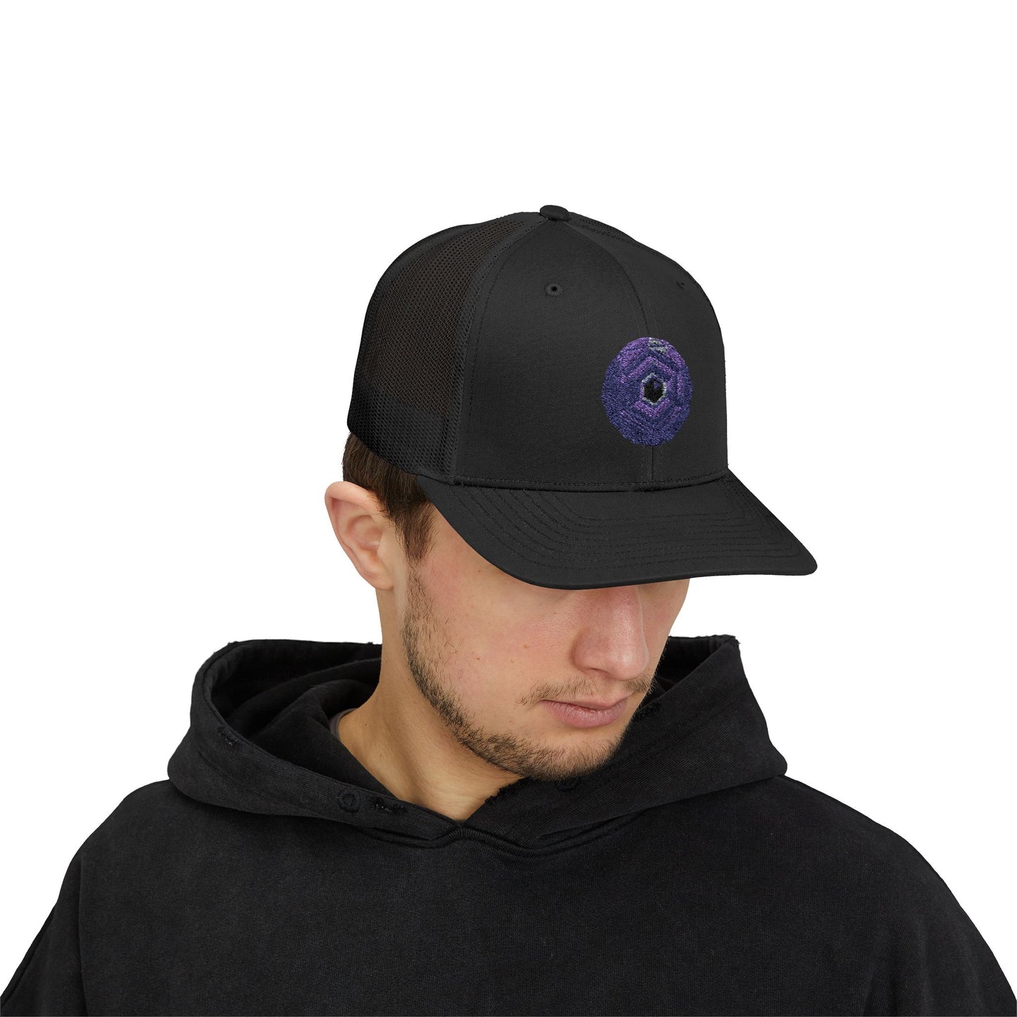 Slyco Black Snapback Trucker Hat
