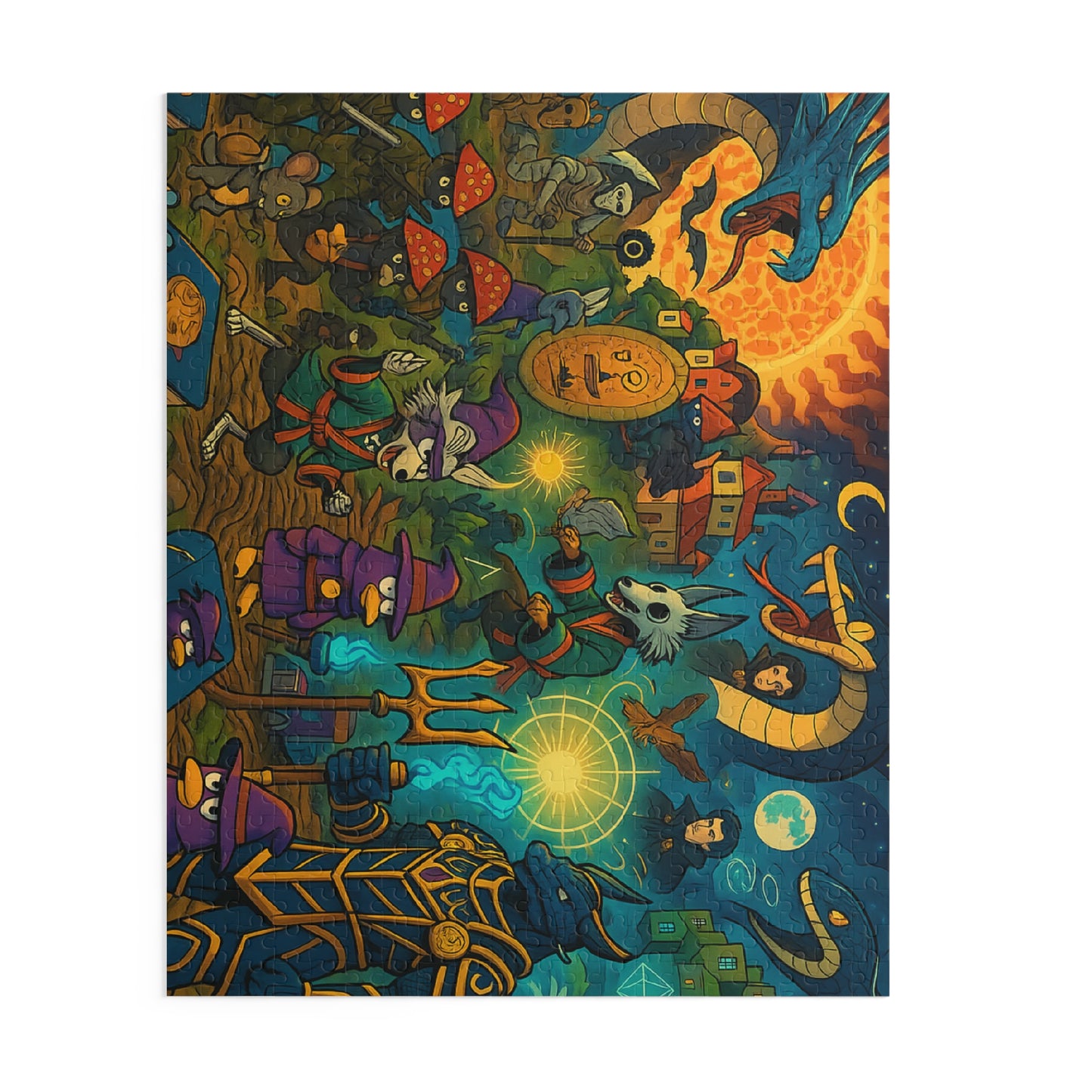 Slyco Puzzle - Field of Imagination #3 500 Piece Puzzle