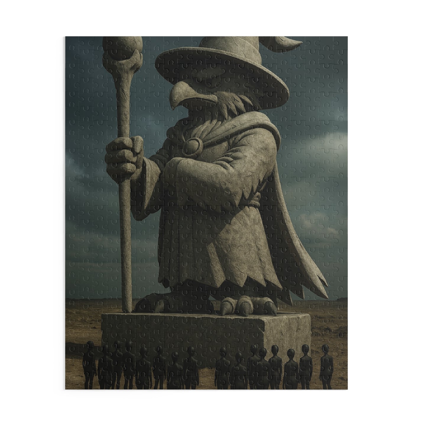 Zephyr Statue 500 Piece Fantasy Puzzle