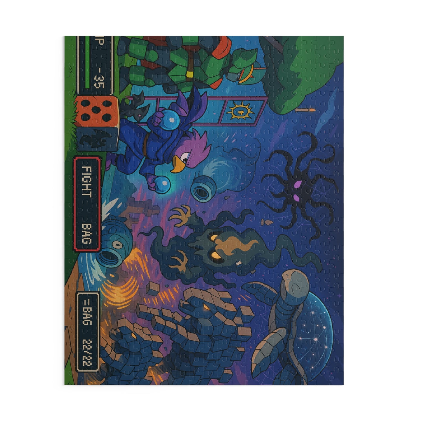 Slyco Puzzle - Hieromon Fantasy 500 Piece Puzzle