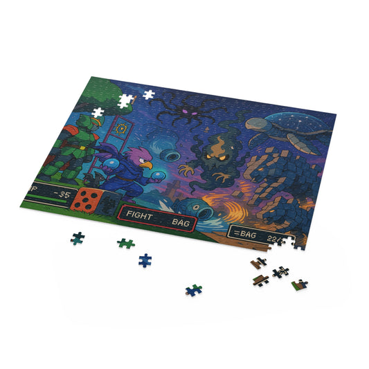 Slyco Puzzle - Hieromon Fantasy 500 Piece Puzzle