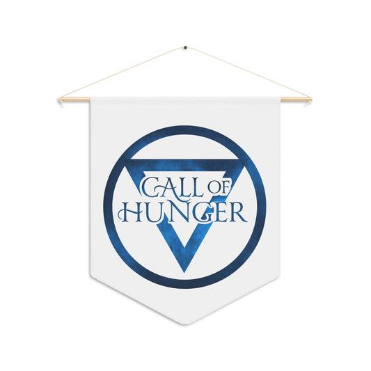 Call of Hunger Fantasy Book Series Pennant