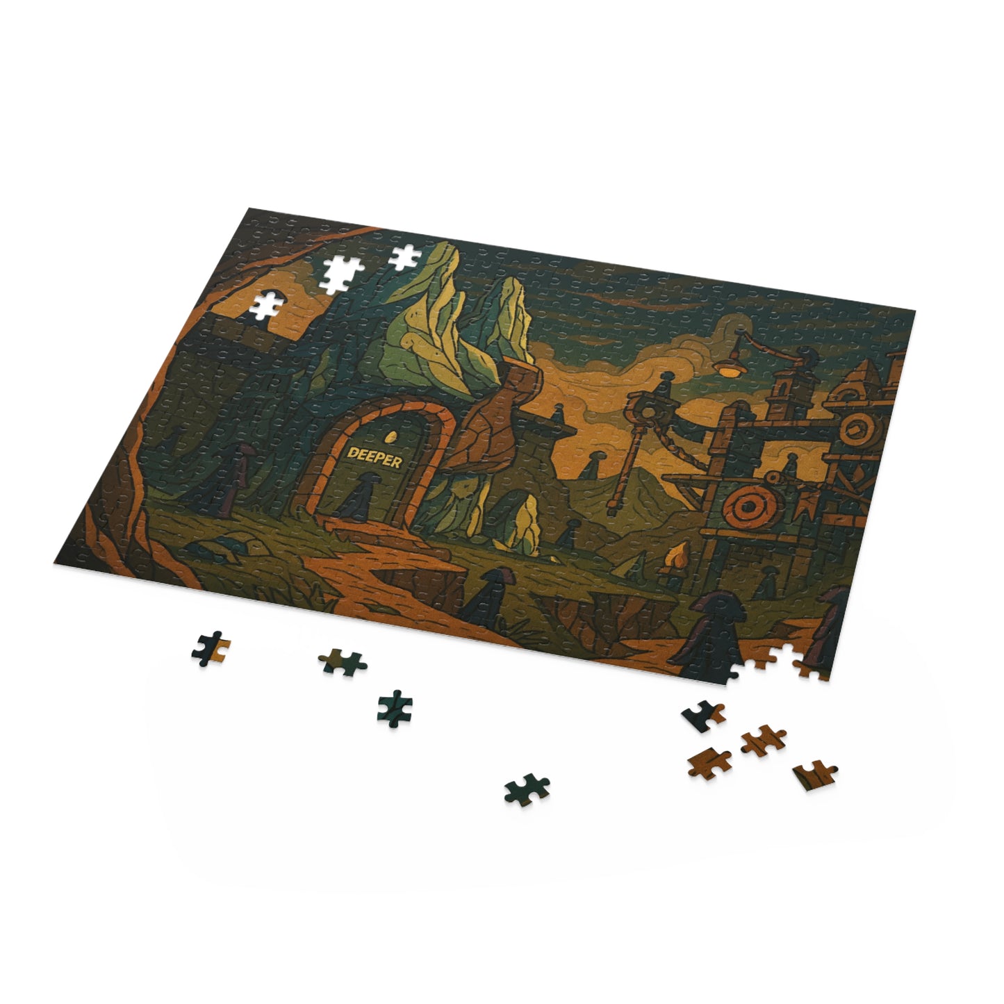 Slyco Puzzle - Deeper Fantasy 500 Piece Puzzle