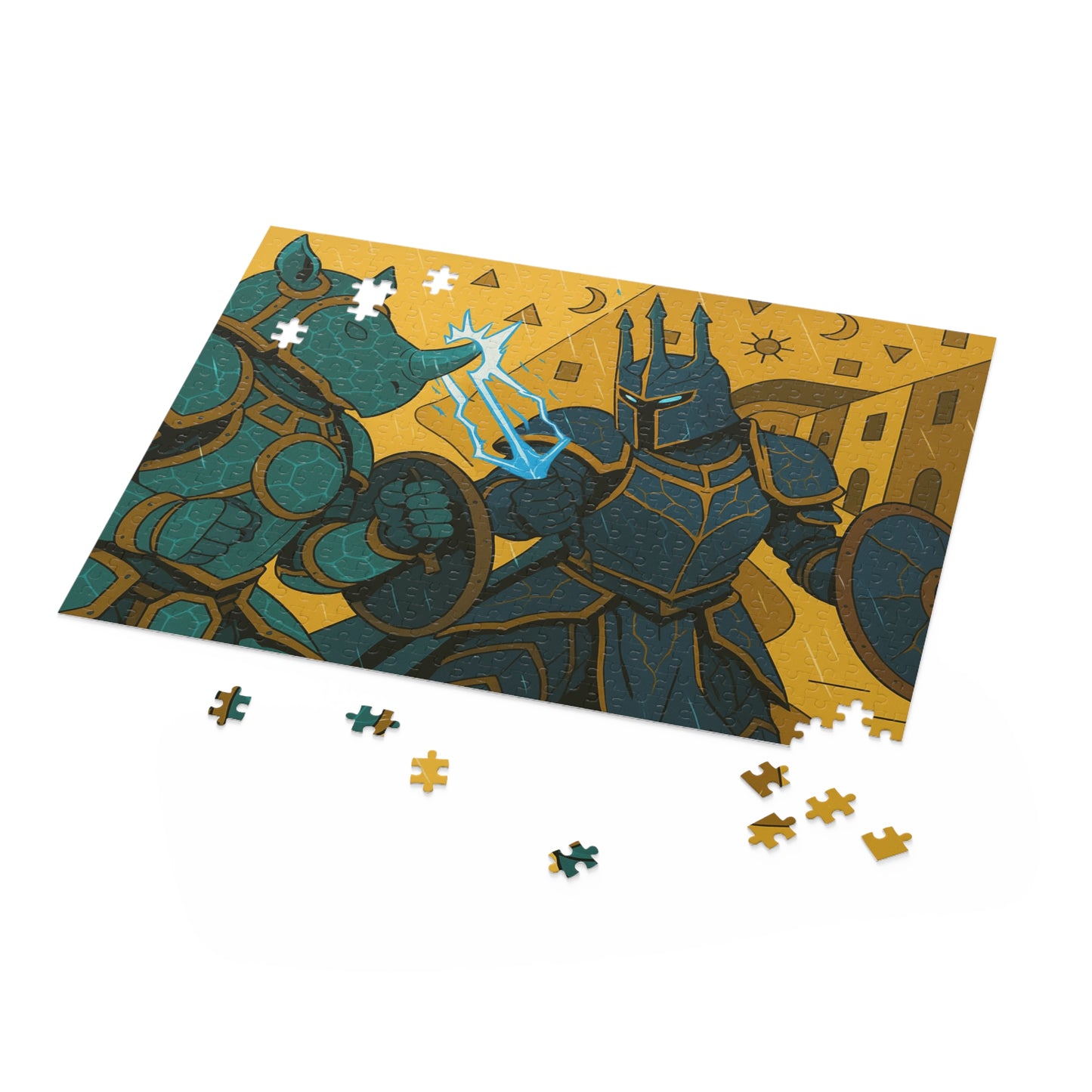 Slyco Puzzle - Transmutation Battle Fantasy 500 Piece Puzzle