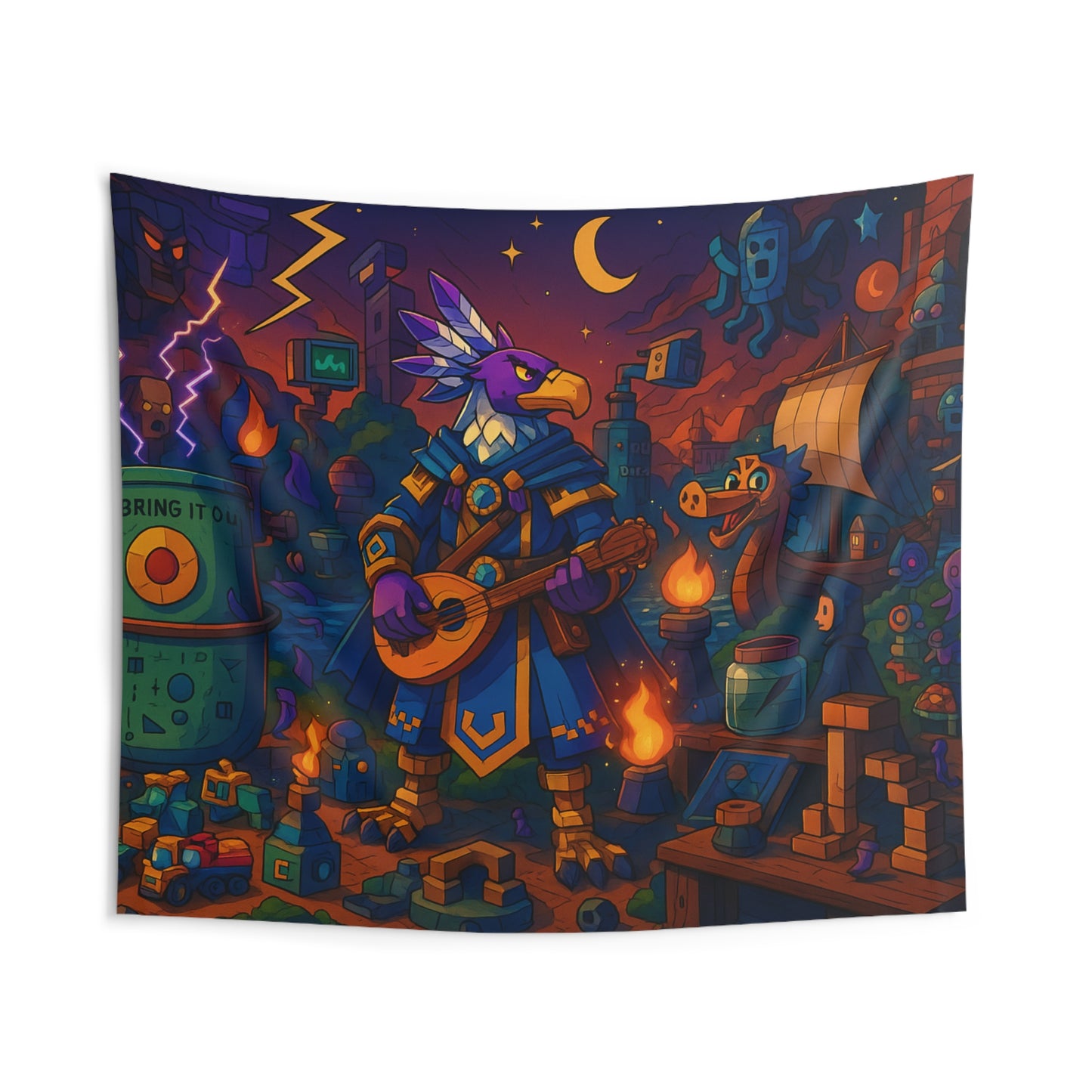 Slyco One Song, One Dream Wall Tapestry