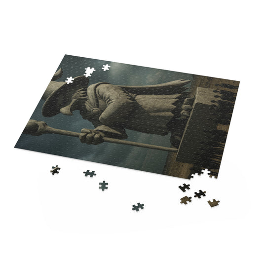 Zephyr Statue 500 Piece Fantasy Puzzle