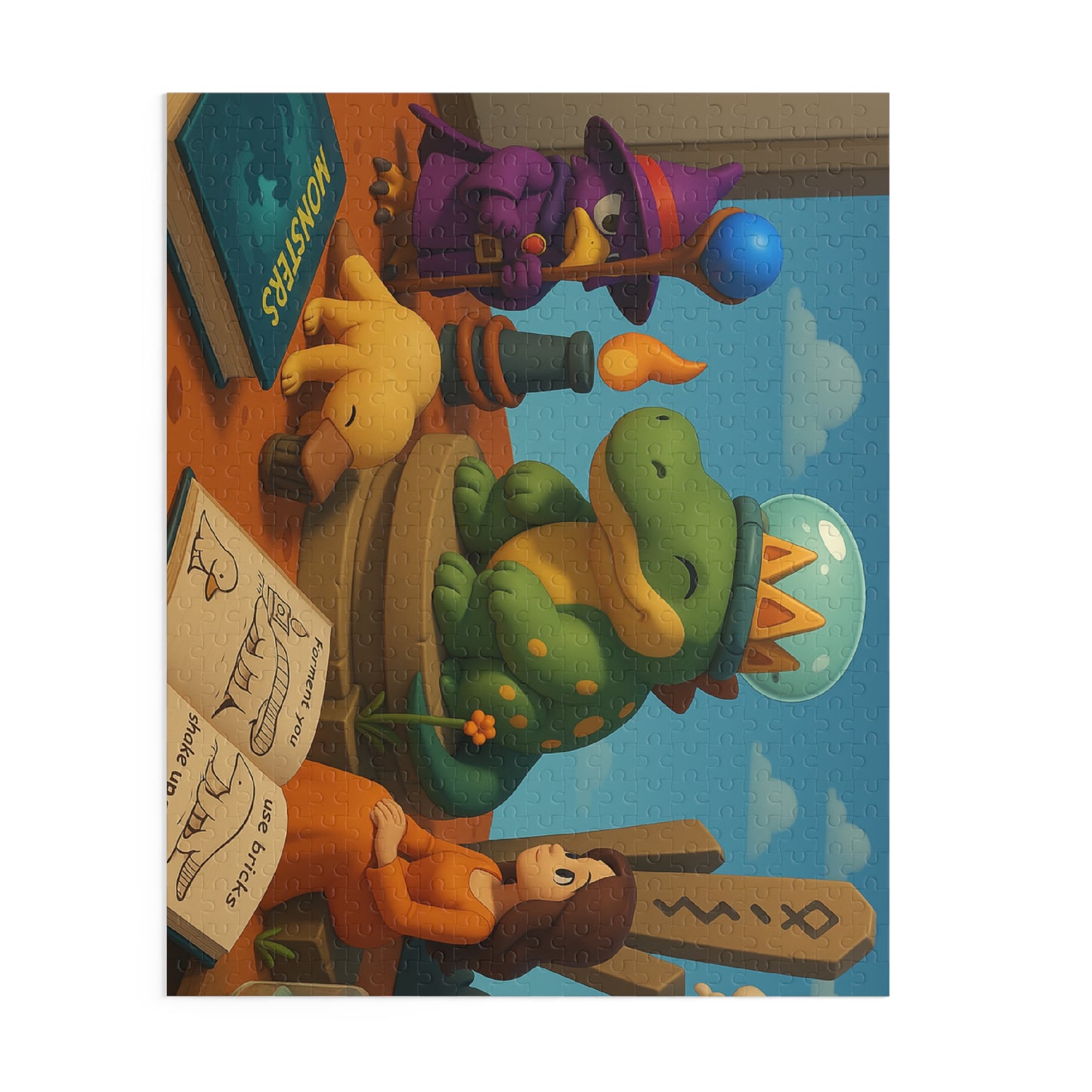 Slyco Puzzle - Oddities 500 Piece Puzzle