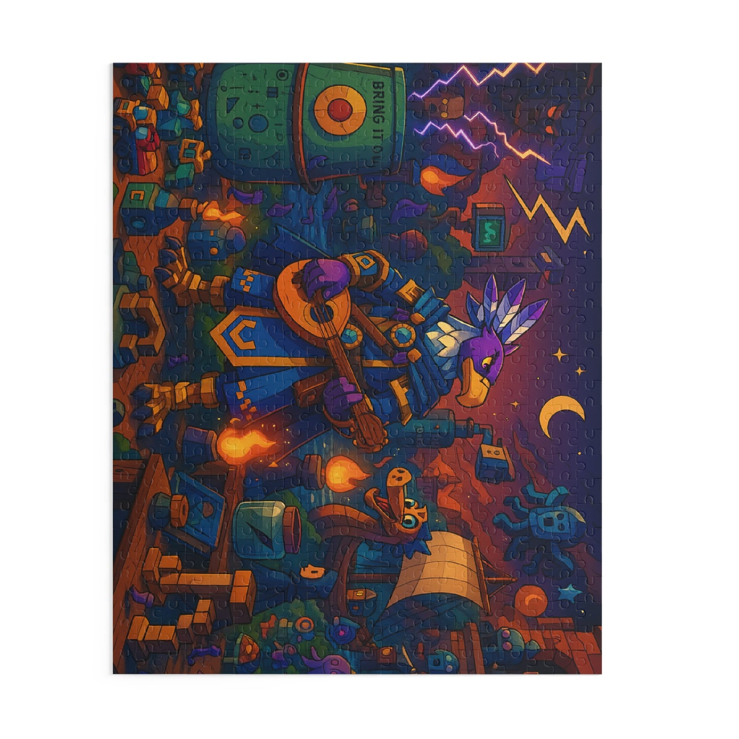 Slyco Puzzle - One Song, One Dream Fantasy 500 Piece Puzzle