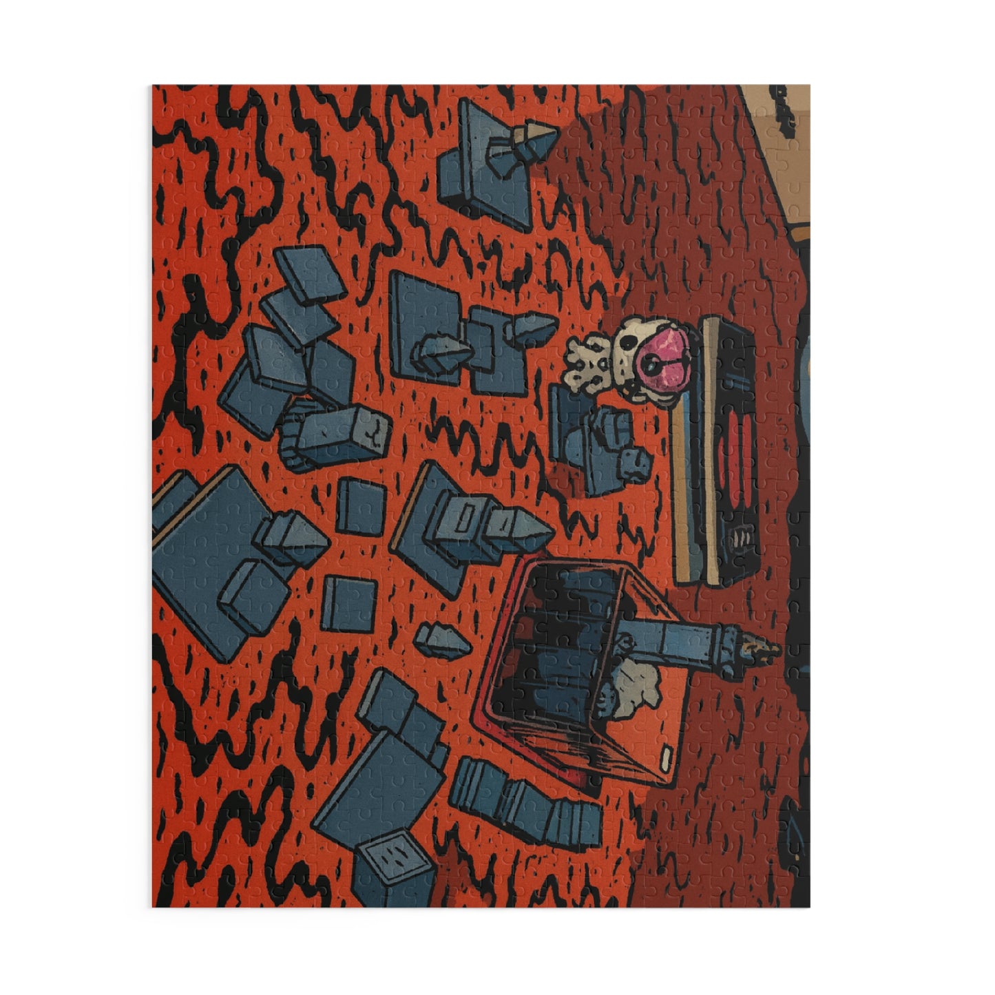 Slyco Puzzle - Floor Is Lava Fantasy 500 Piece Puzzle