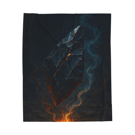 Chert Artifact Velveteen Plush Blanket