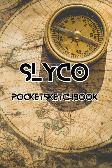 Slyco: Compasss 200 Page Pocketsketchbook image 0