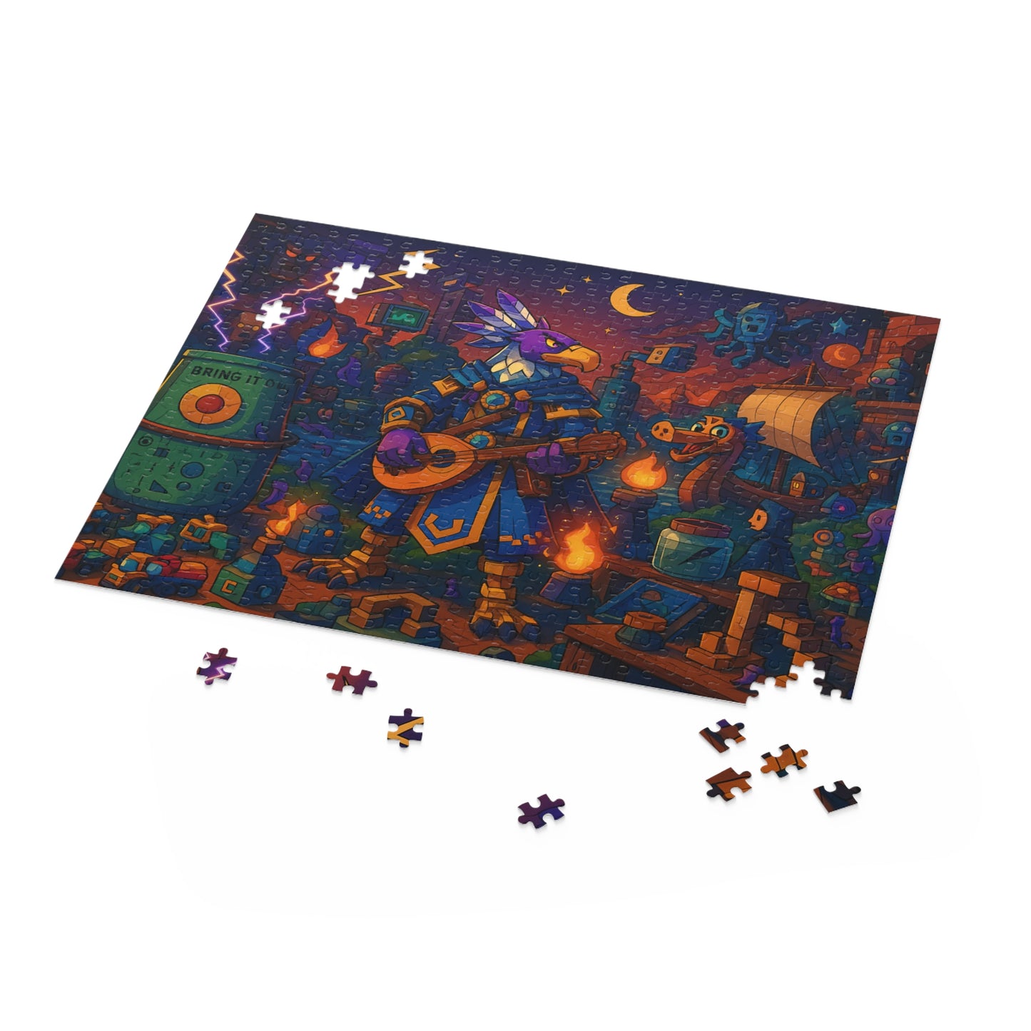 Slyco Puzzle - One Song, One Dream Fantasy 500 Piece Puzzle