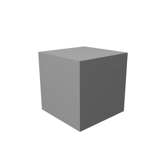 Default Cube (28mm) 3D Print