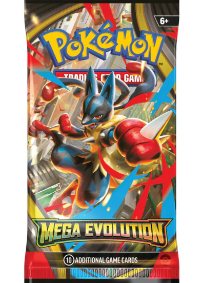 Pokémon TCG x1 Mega Evolution: Base Set Booster Pack - Random Pack Artwork