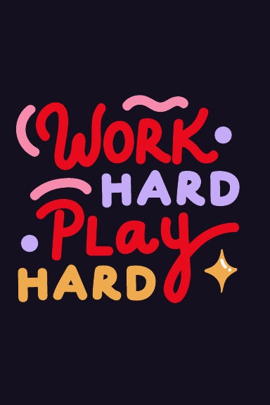 Slyco: Work Hard Play Hard 200 Page Pocketsketchbook image 0